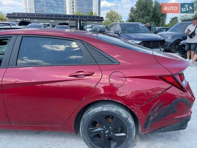 Красный Хендай Элантра, объемом двигателя 2 л и пробегом 77 тыс. км за 8500 $, фото 10 на Automoto.ua