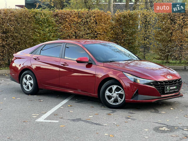 Червоний Хендай Елантра, об'ємом двигуна 2 л та пробігом 124 тис. км за 16500 $, фото 3 на Automoto.ua
