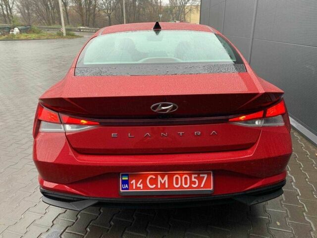 Червоний Хендай Елантра, об'ємом двигуна 2 л та пробігом 90 тис. км за 4275 $, фото 6 на Automoto.ua