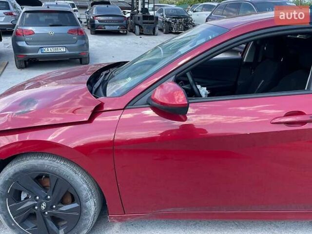 Красный Хендай Элантра, объемом двигателя 2 л и пробегом 77 тыс. км за 8500 $, фото 9 на Automoto.ua
