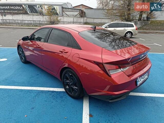 Красный Хендай Элантра, объемом двигателя 2 л и пробегом 29 тыс. км за 18500 $, фото 3 на Automoto.ua