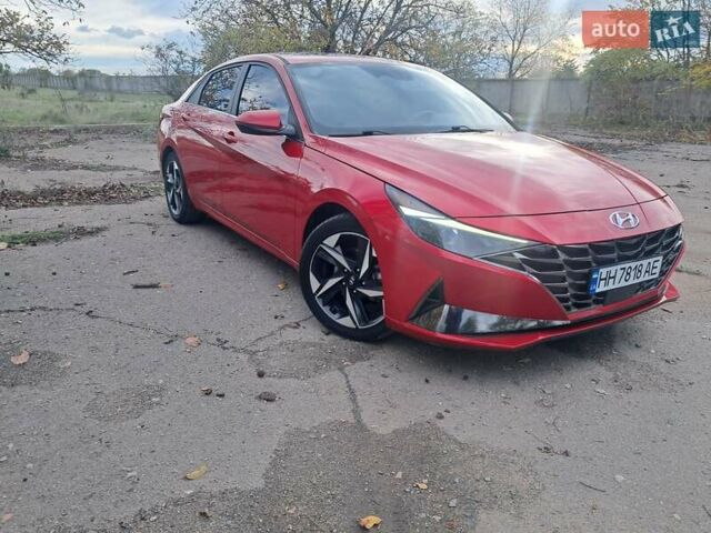 Червоний Хендай Елантра, об'ємом двигуна 2 л та пробігом 91 тис. км за 17500 $, фото 7 на Automoto.ua