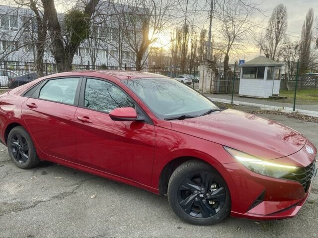 Красный Хендай Элантра, объемом двигателя 2 л и пробегом 90 тыс. км за 17900 $, фото 5 на Automoto.ua