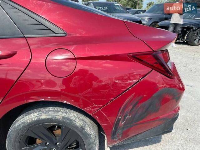 Красный Хендай Элантра, объемом двигателя 2 л и пробегом 77 тыс. км за 8500 $, фото 13 на Automoto.ua