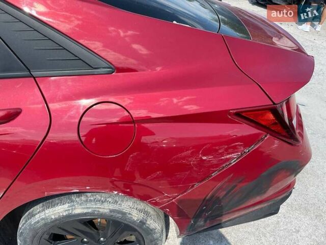 Красный Хендай Элантра, объемом двигателя 2 л и пробегом 77 тыс. км за 8500 $, фото 14 на Automoto.ua