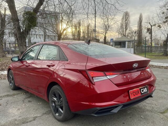 Красный Хендай Элантра, объемом двигателя 2 л и пробегом 90 тыс. км за 17900 $, фото 6 на Automoto.ua