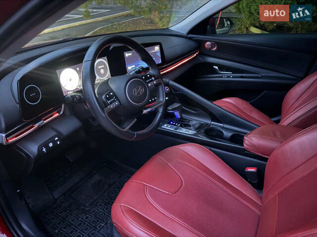 Красный Хендай Элантра, объемом двигателя 1.6 л и пробегом 92 тыс. км за 18999 $, фото 23 на Automoto.ua