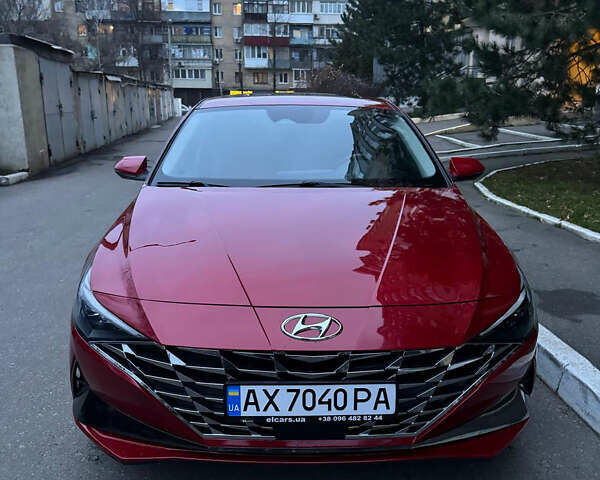 Красный Хендай Элантра, объемом двигателя 1.6 л и пробегом 92 тыс. км за 18999 $, фото 8 на Automoto.ua