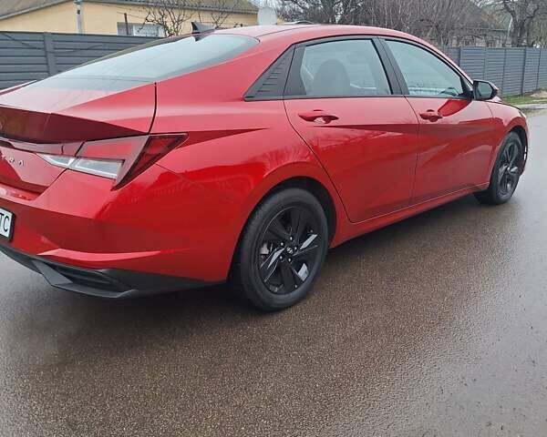 Красный Хендай Элантра, объемом двигателя 2 л и пробегом 15 тыс. км за 19500 $, фото 4 на Automoto.ua