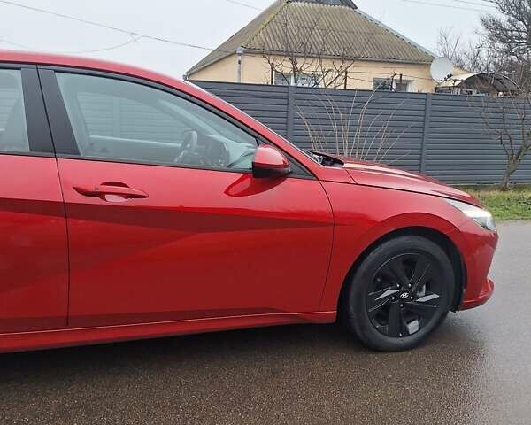 Красный Хендай Элантра, объемом двигателя 2 л и пробегом 15 тыс. км за 19500 $, фото 6 на Automoto.ua