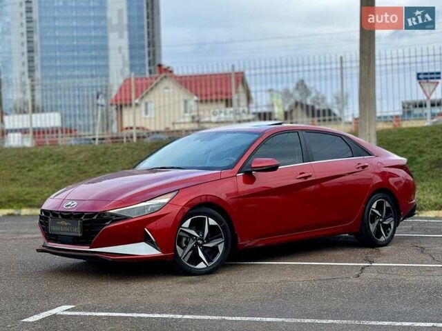 Червоний Хендай Елантра, об'ємом двигуна 2 л та пробігом 58 тис. км за 18500 $, фото 1 на Automoto.ua