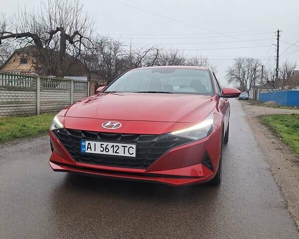 Красный Хендай Элантра, объемом двигателя 2 л и пробегом 15 тыс. км за 19500 $, фото 1 на Automoto.ua