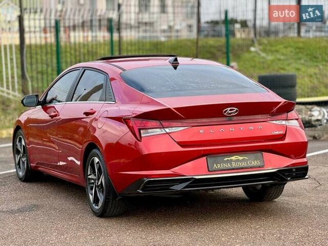 Червоний Хендай Елантра, об'ємом двигуна 2 л та пробігом 58 тис. км за 18500 $, фото 14 на Automoto.ua
