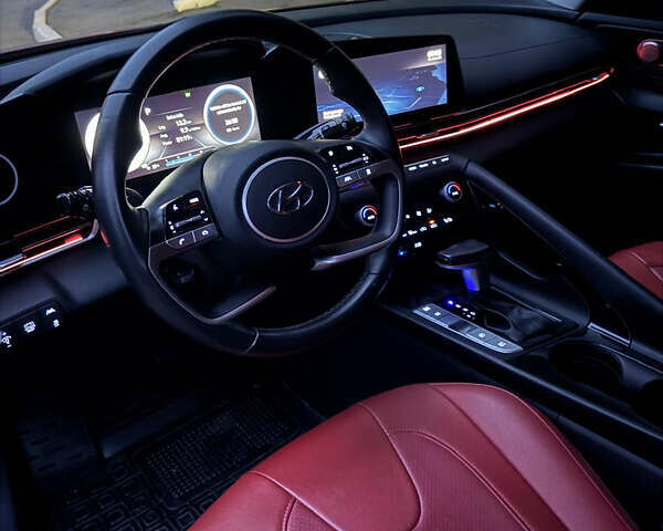 Красный Хендай Элантра, объемом двигателя 1.6 л и пробегом 92 тыс. км за 18999 $, фото 24 на Automoto.ua