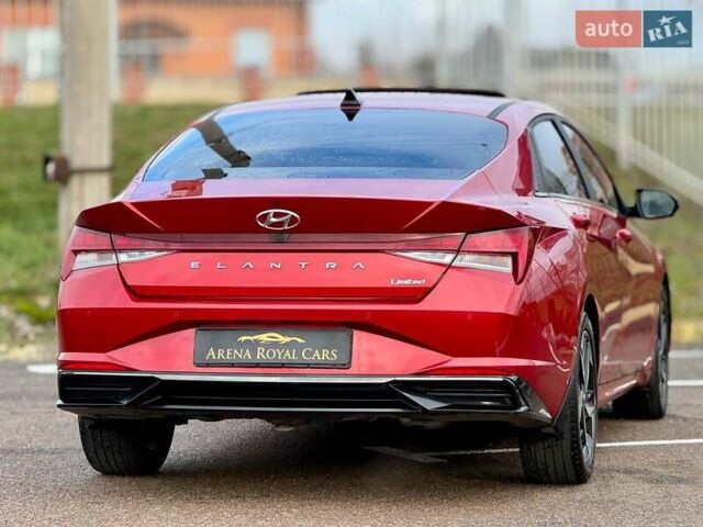 Червоний Хендай Елантра, об'ємом двигуна 2 л та пробігом 58 тис. км за 18500 $, фото 12 на Automoto.ua