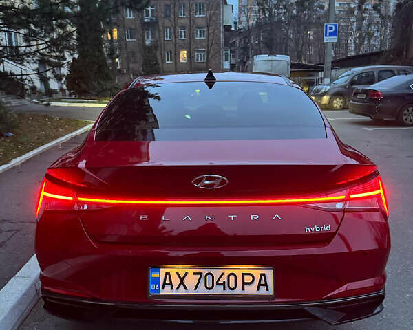 Красный Хендай Элантра, объемом двигателя 1.6 л и пробегом 92 тыс. км за 18999 $, фото 18 на Automoto.ua