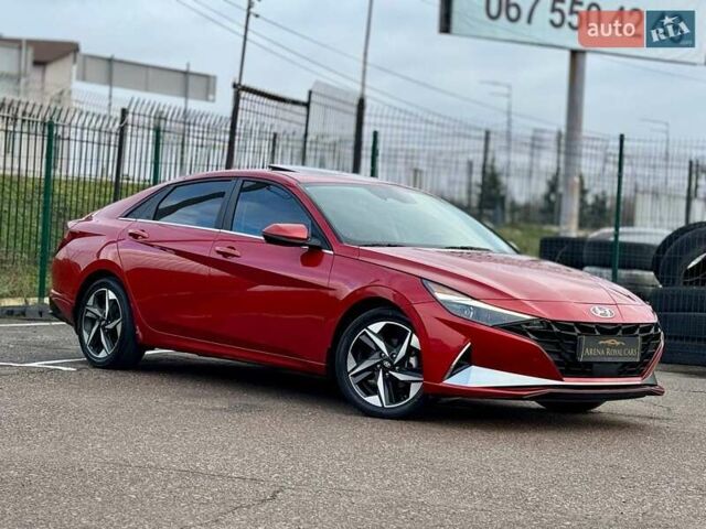 Червоний Хендай Елантра, об'ємом двигуна 2 л та пробігом 58 тис. км за 18500 $, фото 2 на Automoto.ua