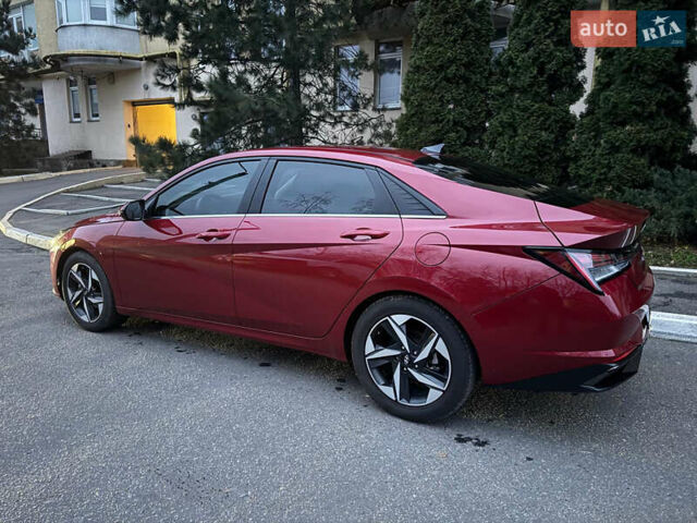 Красный Хендай Элантра, объемом двигателя 1.6 л и пробегом 92 тыс. км за 18999 $, фото 6 на Automoto.ua