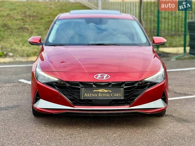 Червоний Хендай Елантра, об'ємом двигуна 2 л та пробігом 58 тис. км за 18500 $, фото 7 на Automoto.ua