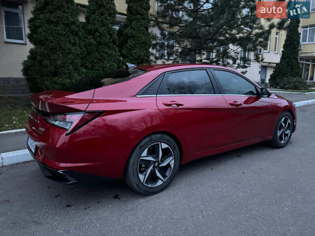 Красный Хендай Элантра, объемом двигателя 1.6 л и пробегом 92 тыс. км за 18999 $, фото 16 на Automoto.ua