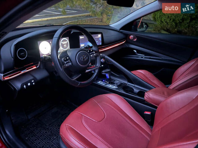 Красный Хендай Элантра, объемом двигателя 1.6 л и пробегом 92 тыс. км за 18999 $, фото 25 на Automoto.ua