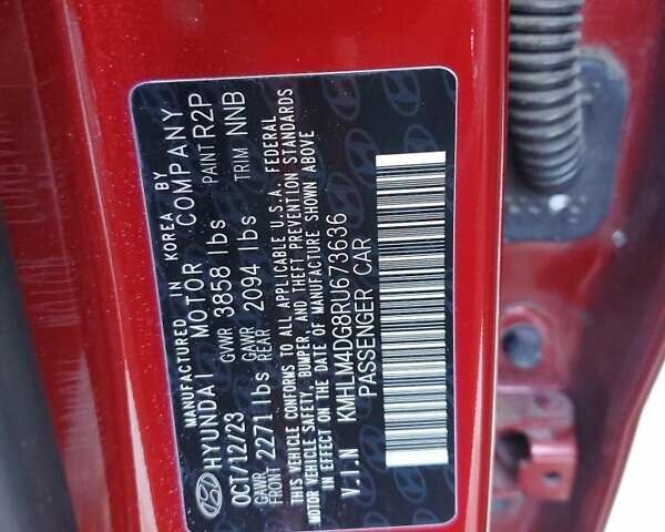 Хендай Элантра 2023 в Львове на Automoto.ua Красный Хендай Элантра, объемом двигателя 2 л и пробегом 53 тыс. км за 6100 $, фото 11 на Automoto.ua