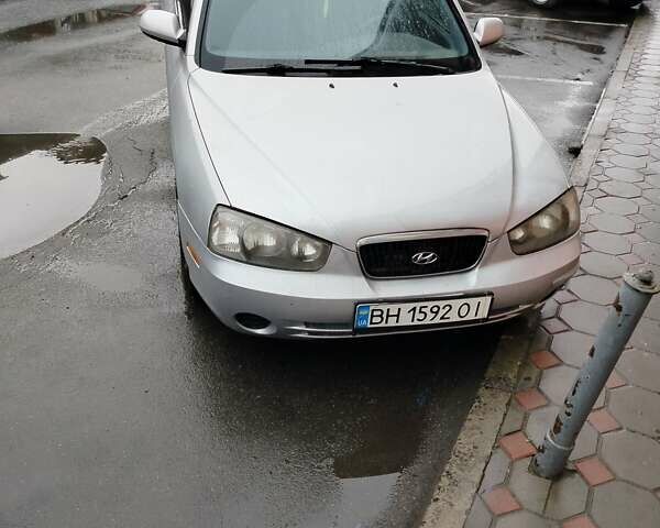 Серый Хендай Элантра, объемом двигателя 2 л и пробегом 167 тыс. км за 3200 $, фото 4 на Automoto.ua