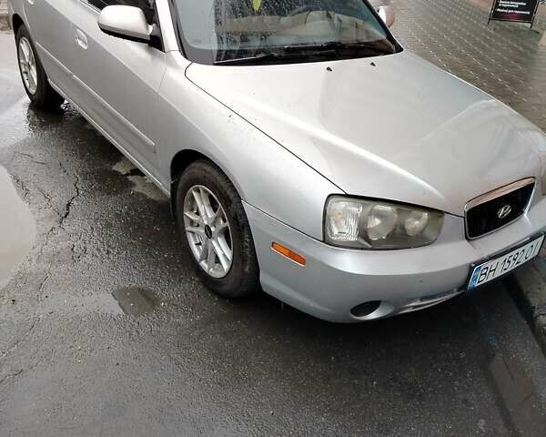 Серый Хендай Элантра, объемом двигателя 2 л и пробегом 167 тыс. км за 3200 $, фото 5 на Automoto.ua