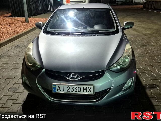 Серый Хендай Элантра, объемом двигателя 1.6 л и пробегом 182 тыс. км за 8900 $, фото 2 на Automoto.ua