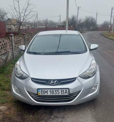 Серый Хендай Элантра, объемом двигателя 1.8 л и пробегом 136 тыс. км за 10500 $, фото 1 на Automoto.ua