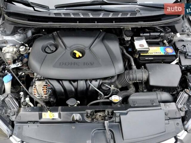 Серый Хендай Элантра, объемом двигателя 1.8 л и пробегом 160 тыс. км за 7500 $, фото 35 на Automoto.ua