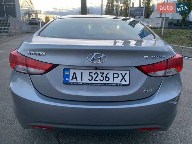 Хендай Элантра 2013 в Киеве на Automoto.ua Серый Хендай Элантра, объемом двигателя 1.8 л и пробегом 144 тыс. км за 7450 $, фото 1 на Automoto.ua