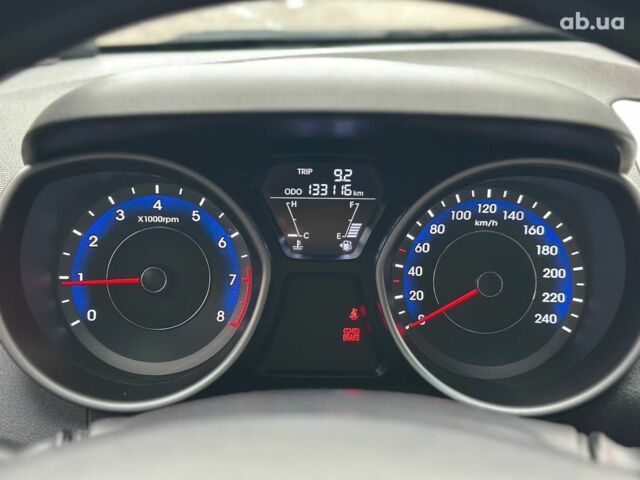 Серый Хендай Элантра, объемом двигателя 1.6 л и пробегом 133 тыс. км за 8690 $, фото 16 на Automoto.ua