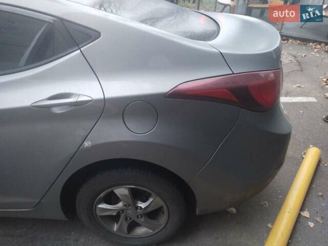 Серый Хендай Элантра, объемом двигателя 1.8 л и пробегом 208 тыс. км за 5800 $, фото 8 на Automoto.ua