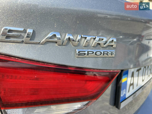 Сірий Хендай Елантра, об'ємом двигуна 1.8 л та пробігом 122 тис. км за 10350 $, фото 19 на Automoto.ua