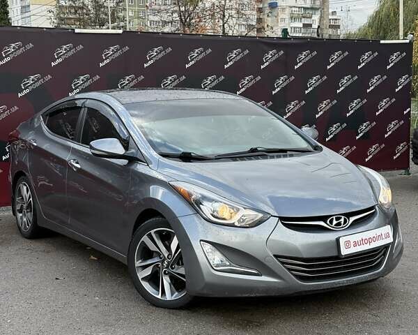 Хендай Элантра 2015 в Сумах на Automoto.ua Серый Хендай Элантра, объемом двигателя 1.8 л и пробегом 115 тыс. км за 12000 $, фото 2 на Automoto.ua