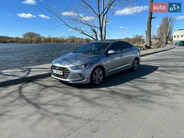 Серый Хендай Элантра, объемом двигателя 2 л и пробегом 122 тыс. км за 9500 $, фото 11 на Automoto.ua