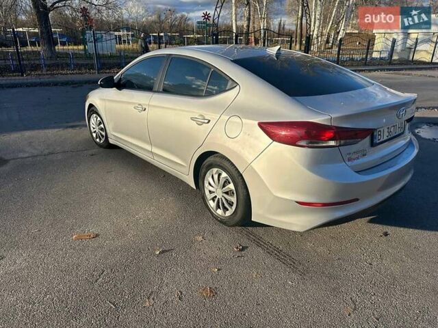 Серый Хендай Элантра, объемом двигателя 2 л и пробегом 185 тыс. км за 10500 $, фото 8 на Automoto.ua