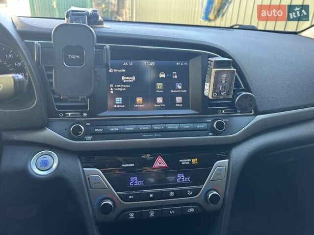 Серый Хендай Элантра, объемом двигателя 2 л и пробегом 198 тыс. км за 12500 $, фото 16 на Automoto.ua