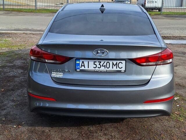 Сірий Хендай Елантра, об'ємом двигуна 2 л та пробігом 130 тис. км за 11500 $, фото 4 на Automoto.ua