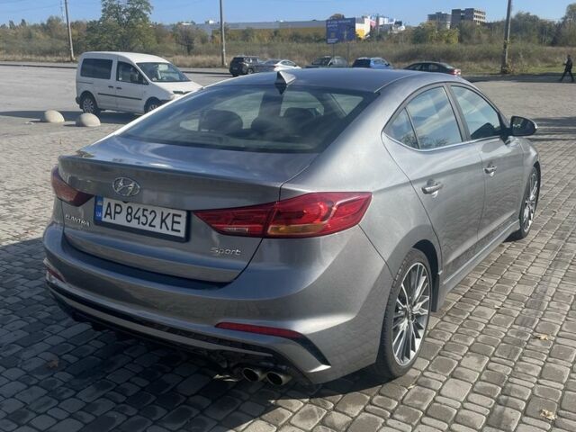 Хендай Элантра 2017 в Запорожье на Automoto.ua Серый Хендай Элантра, объемом двигателя 1.6 л и пробегом 101 тыс. км за 9500 $, фото 3 на Automoto.ua