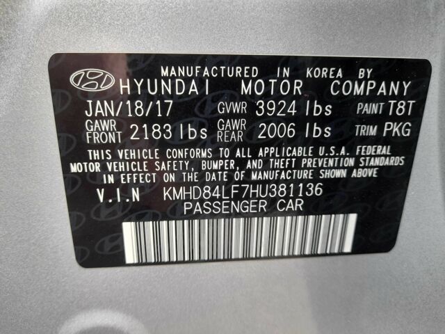 Серый Хендай Элантра, объемом двигателя 2 л и пробегом 69 тыс. км за 11500 $, фото 13 на Automoto.ua