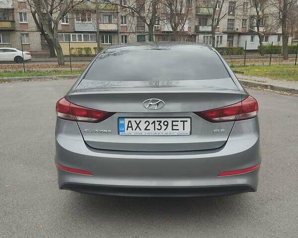 Сірий Хендай Елантра, об'ємом двигуна 2 л та пробігом 74 тис. км за 14700 $, фото 5 на Automoto.ua