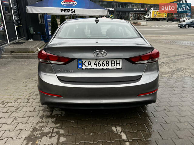 Сірий Хендай Елантра, об'ємом двигуна 2 л та пробігом 79 тис. км за 9900 $, фото 3 на Automoto.ua