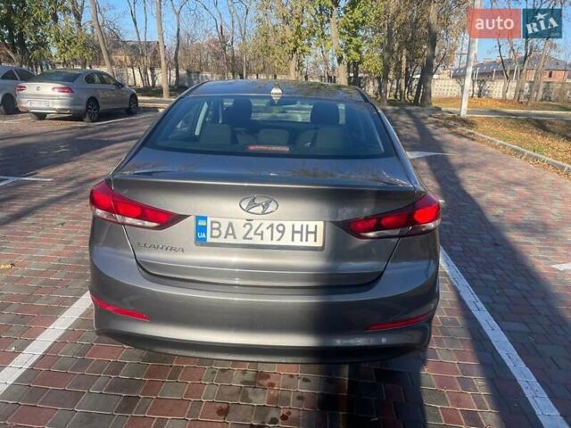 Серый Хендай Элантра, объемом двигателя 2 л и пробегом 42 тыс. км за 14500 $, фото 15 на Automoto.ua