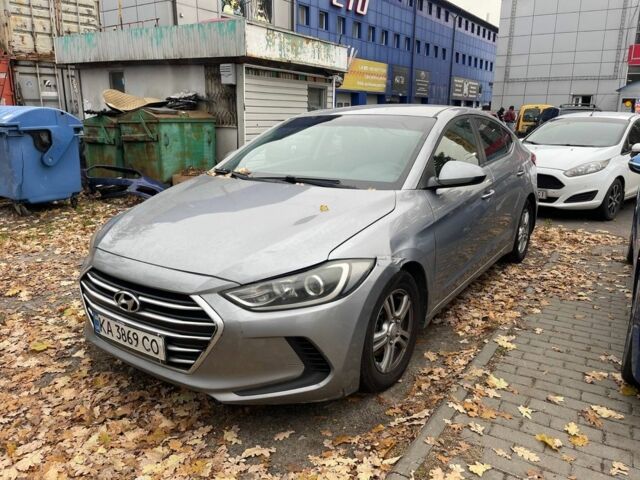Серый Хендай Элантра, объемом двигателя 2 л и пробегом 220 тыс. км за 5999 $, фото 1 на Automoto.ua