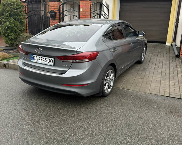 Сірий Хендай Елантра, об'ємом двигуна 2 л та пробігом 81 тис. км за 14400 $, фото 2 на Automoto.ua