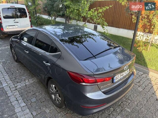 Серый Хендай Элантра, объемом двигателя 1.59 л и пробегом 92 тыс. км за 11000 $, фото 4 на Automoto.ua