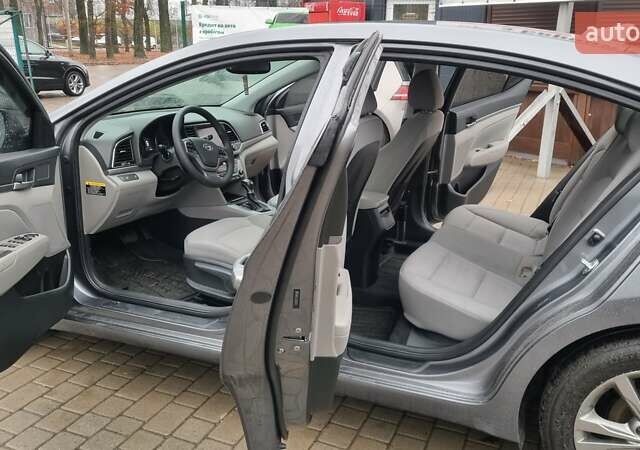 Серый Хендай Элантра, объемом двигателя 2 л и пробегом 89 тыс. км за 11100 $, фото 11 на Automoto.ua