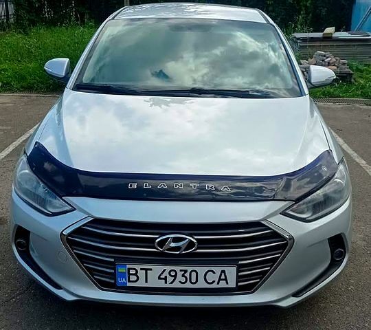 Серый Хендай Элантра, объемом двигателя 1.6 л и пробегом 76 тыс. км за 10500 $, фото 1 на Automoto.ua